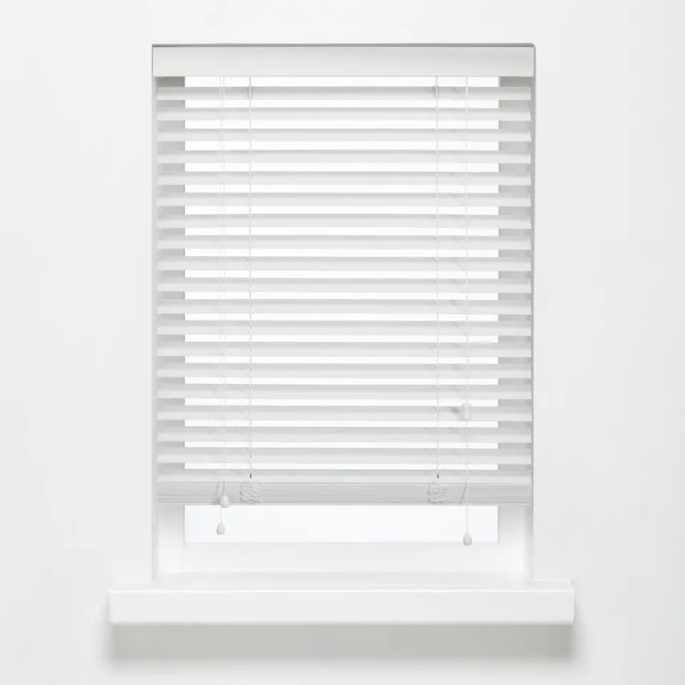 Kwantum Bamboe Jaloezie Jax Wit 140x175 Cm