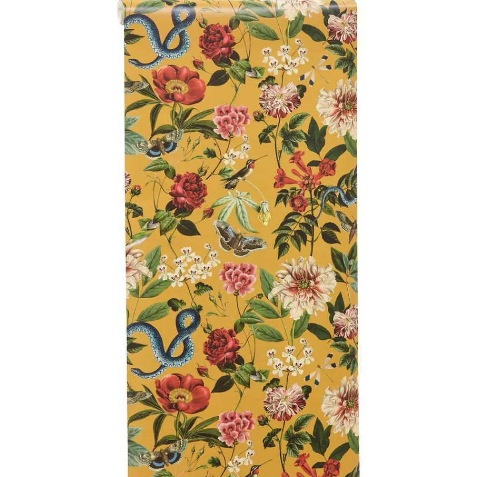 Kwantum Behang Angela Oker