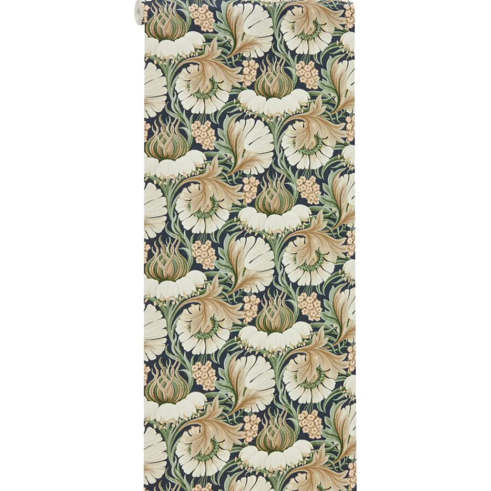 Kwantum Behang Diede Zwart