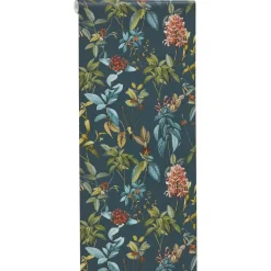 Kwantum Behang Isa Blauw