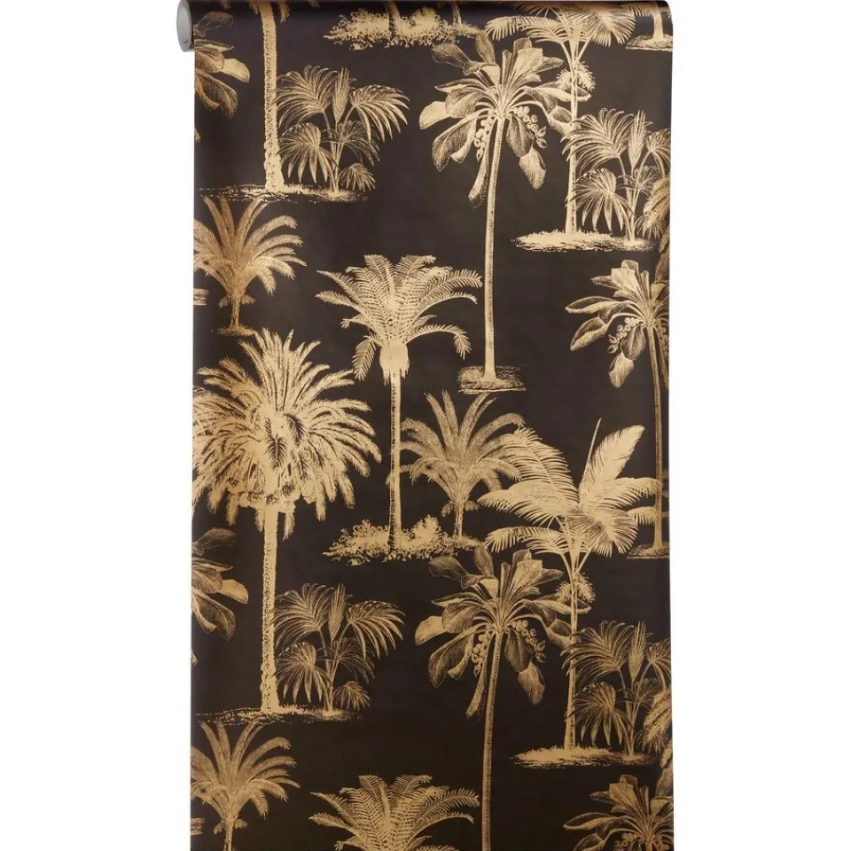 Kwantum Behang Manouk Zwart