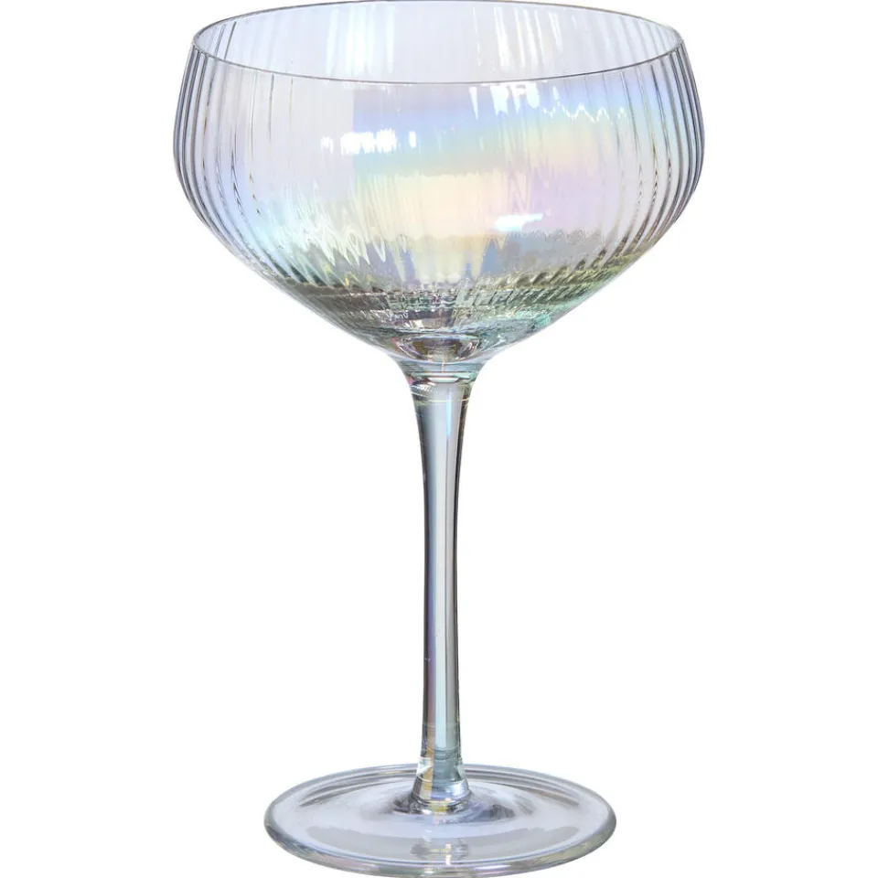 Kwantum Champagneglas Ribbel Holo - 370 Ml