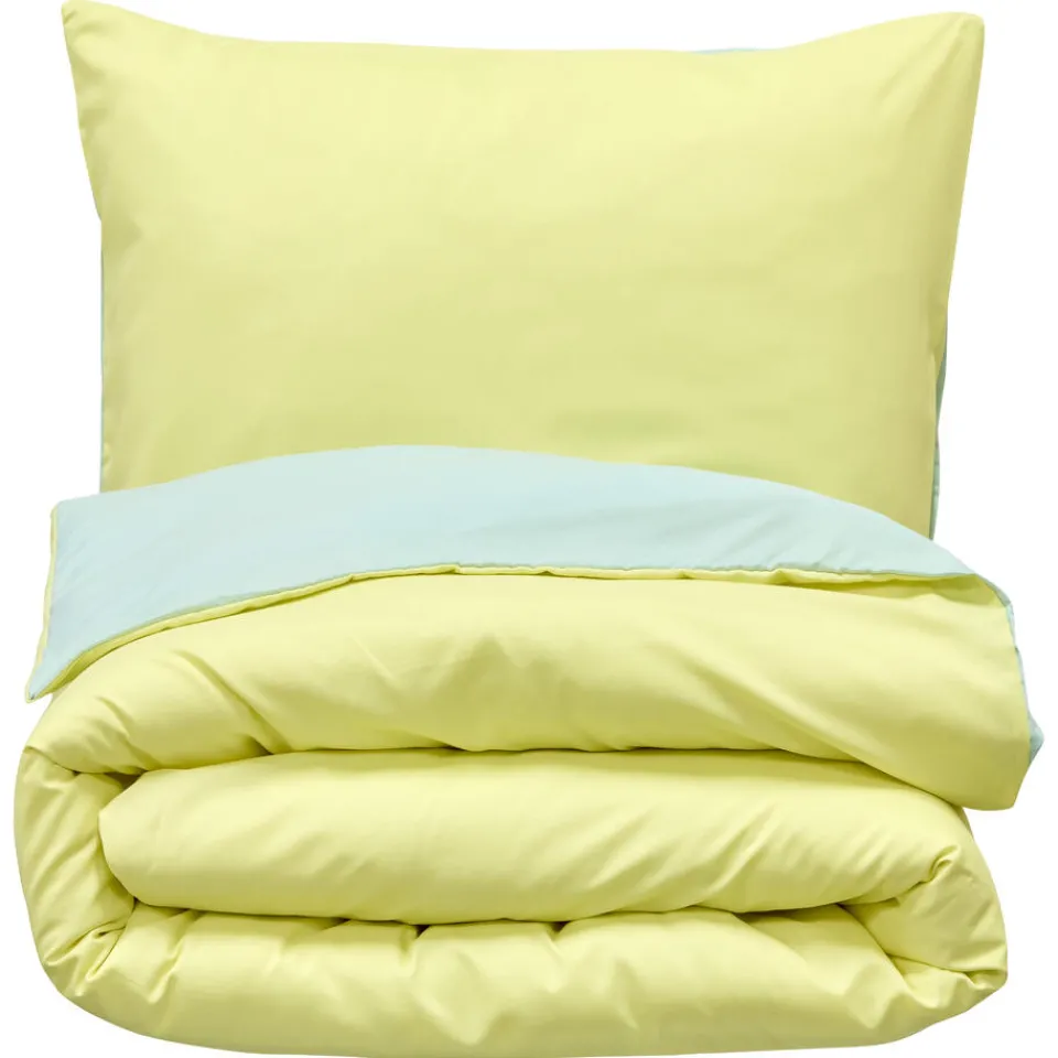 Kwantum Dekbedovertrek Aila Geel - 200x220 Cm