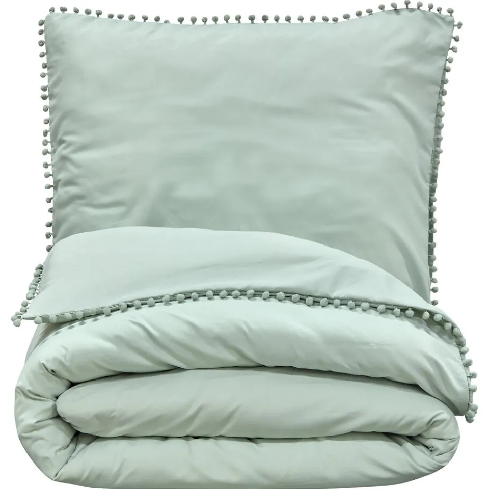 Kwantum Dekbedovertrek Daisy Groen - 240x220 Cm