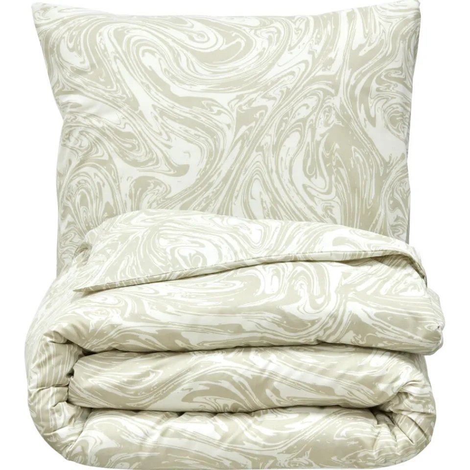 Kwantum Dekbedovertrek Marble Taupe 140x220 Cm