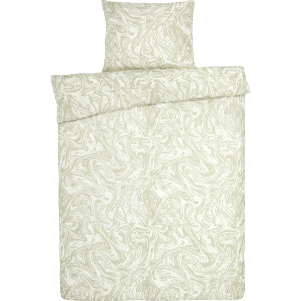 Kwantum Dekbedovertrek Marble Taupe 140x220 Cm