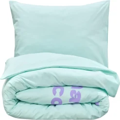 Kwantum Dekbedovertrek Naughty Corner Mint 240x240 Cm