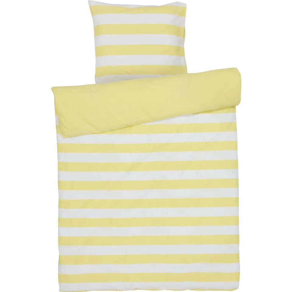Kwantum Dekbedovertrek Solis - Geel 140x220 Cm