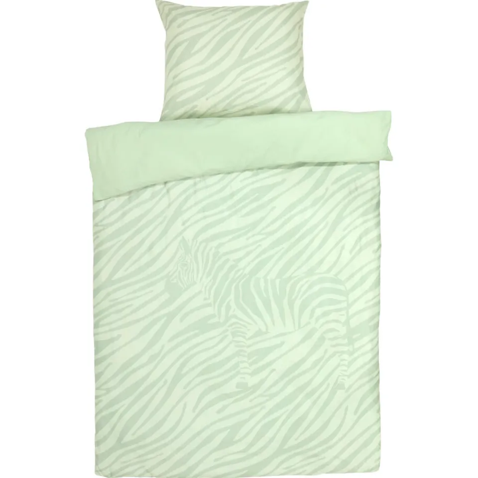 Kwantum Dekbedovertrek Zebra Groen