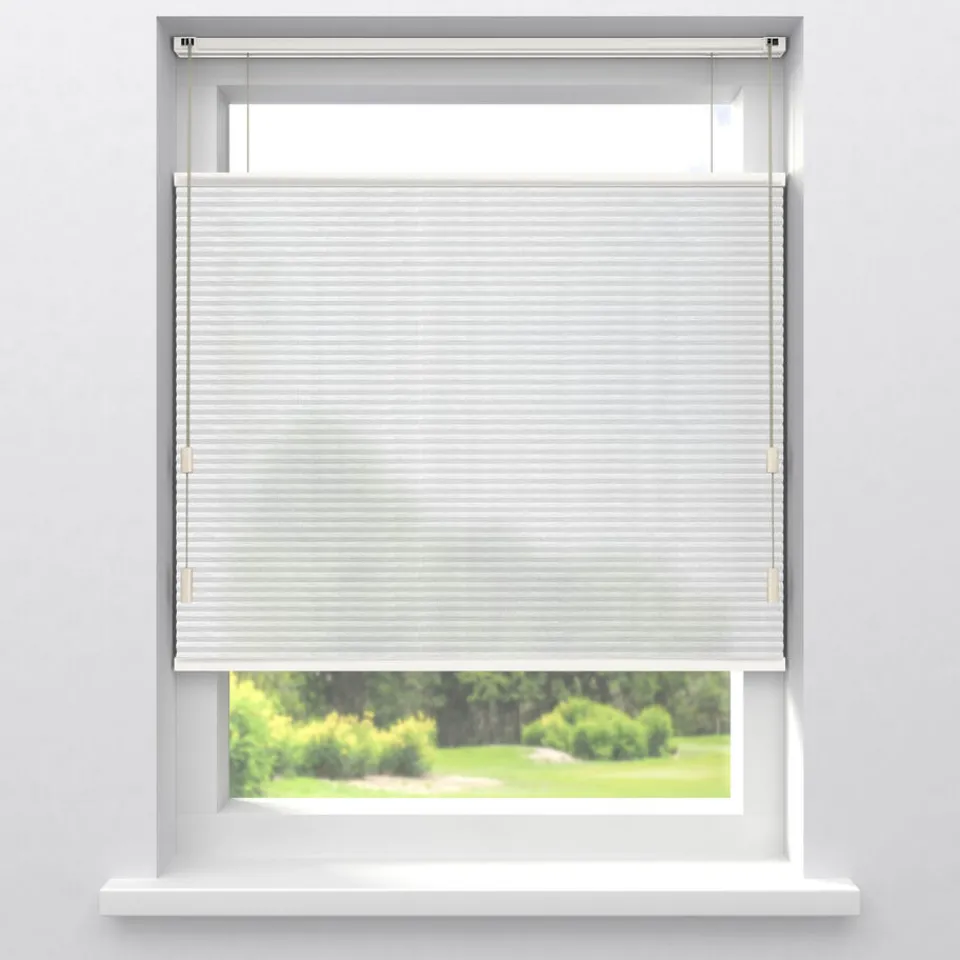 Kwantum Fenstr Dubbel Plisségordijn Mia Lichtdoorlatend