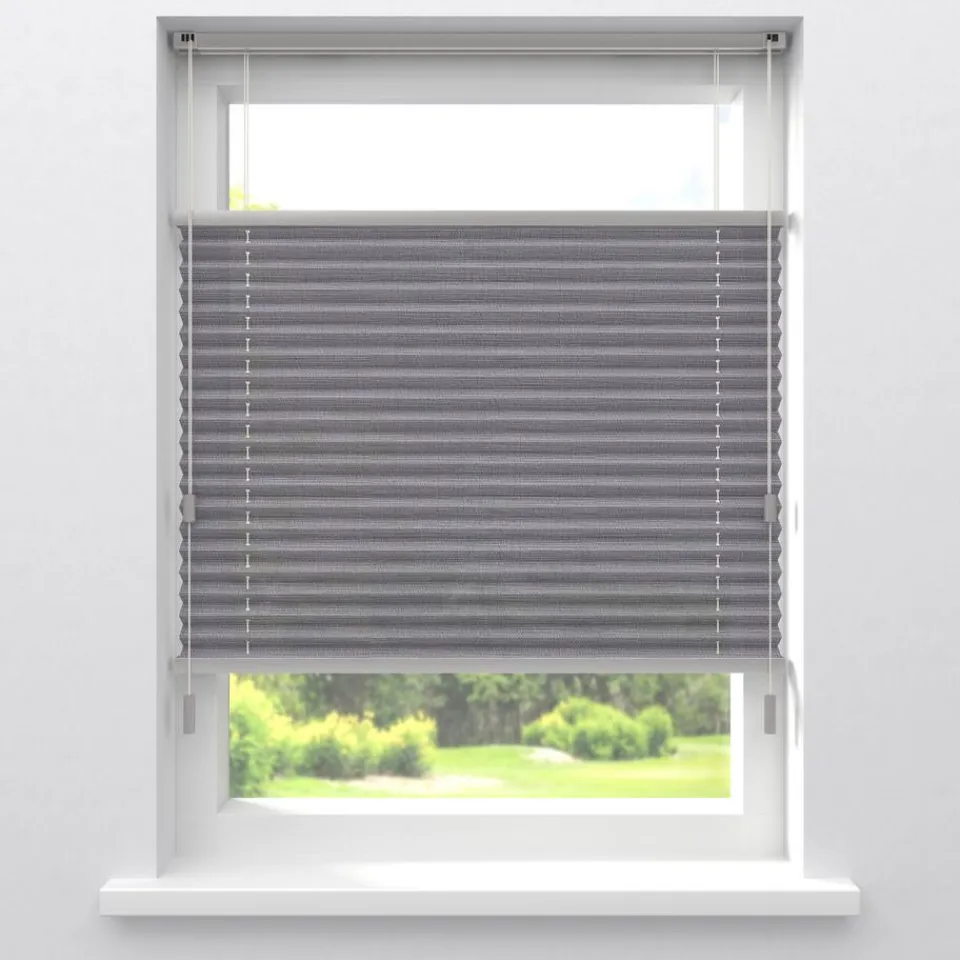 Kwantum Fenstr Plissé Lina Transparant