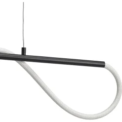 Kwantum Hanglamp Faye Zwart 96x110 Cm