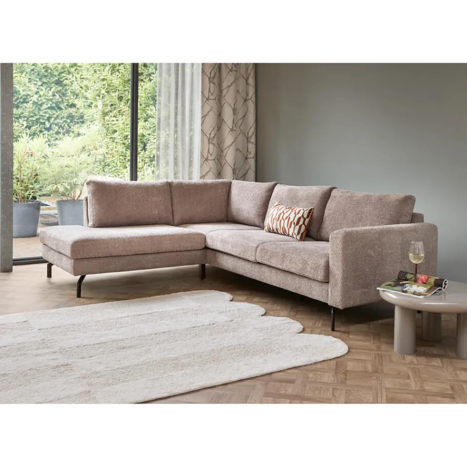 Kwantum Hoekbank Marano Rechts Taupe