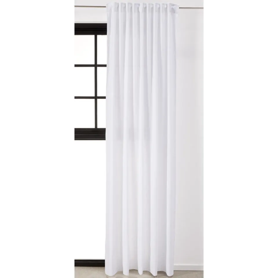 Kwantum Kant En Klaar Gordijn Malou Wit