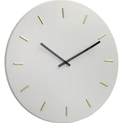 Kwantum Klok Metaal Grijs - Ø30 Cm