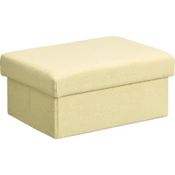 Kwantum Opbergbox Borre Geel - 33x24x15 Cm