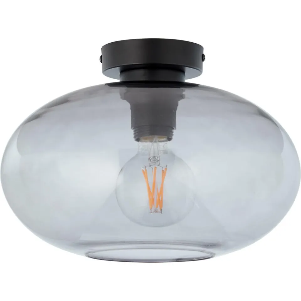 Kwantum Plafondlamp Baldur Zwart ø 35 Cm