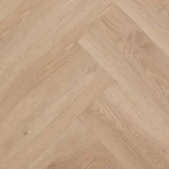 Kwantum Plak PVC Camrose Beige Eiken Visgraat