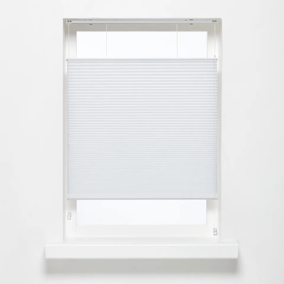 Kwantum Plisségordijn Dae Wit 80x175 Cm