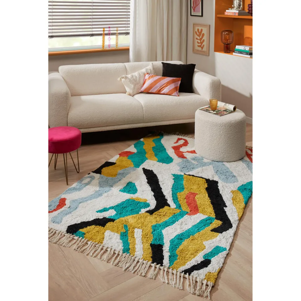 Kwantum Poef Padule Wit