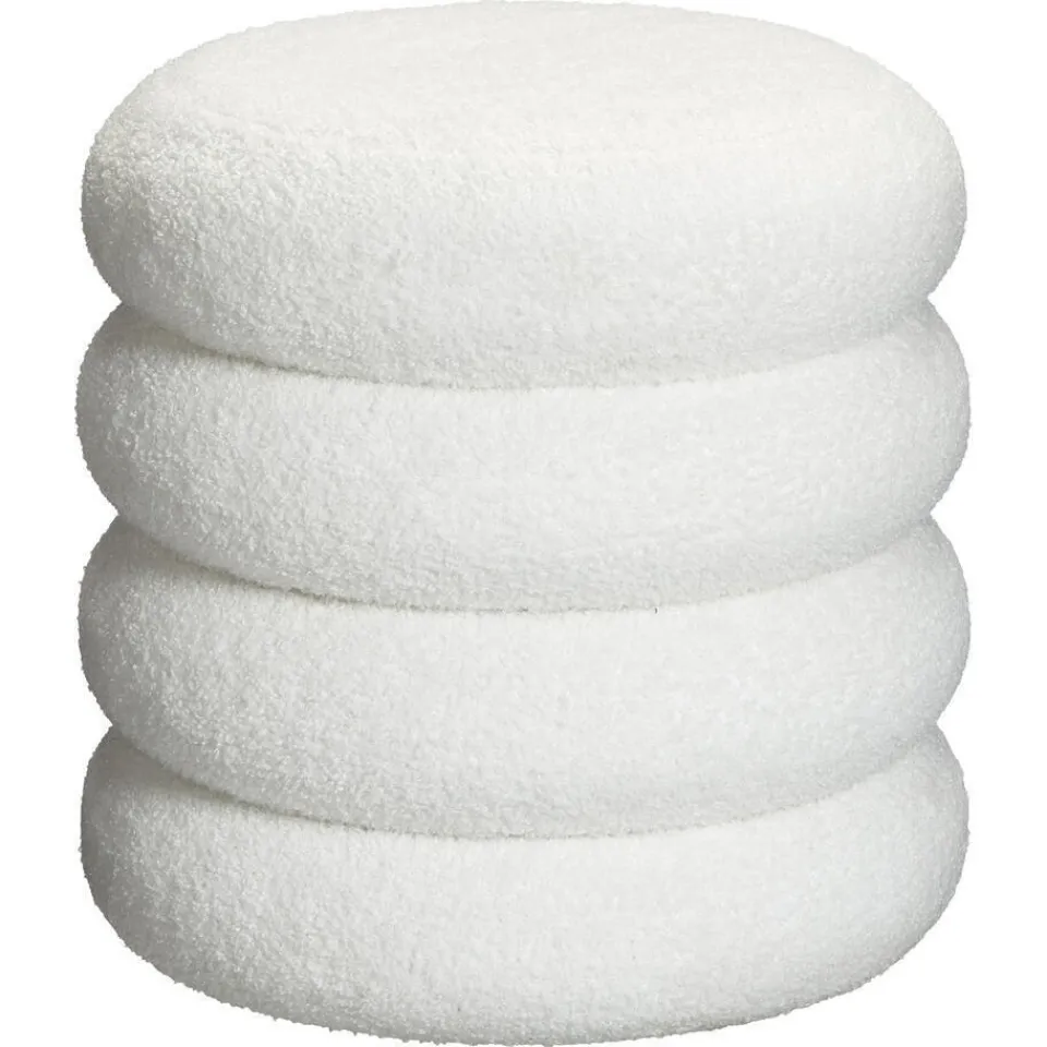 Kwantum Poef Prato Wit