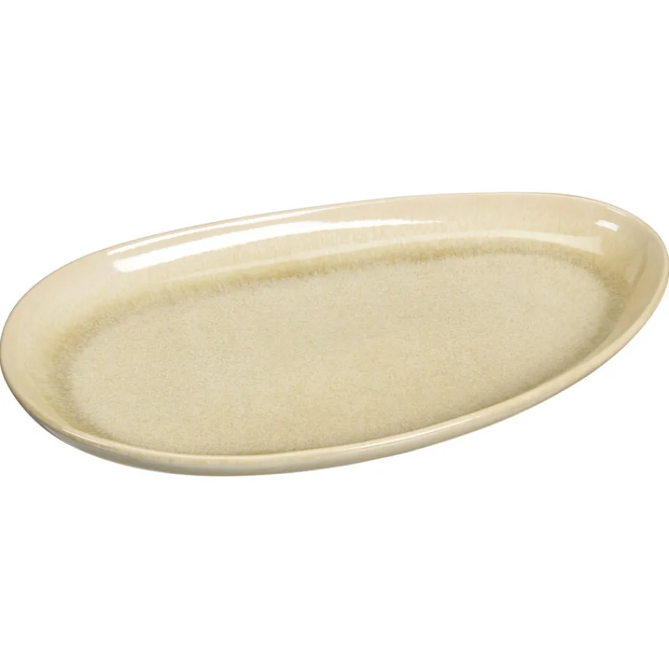 Kwantum Serveerschaal Viiora Ovaal Zand