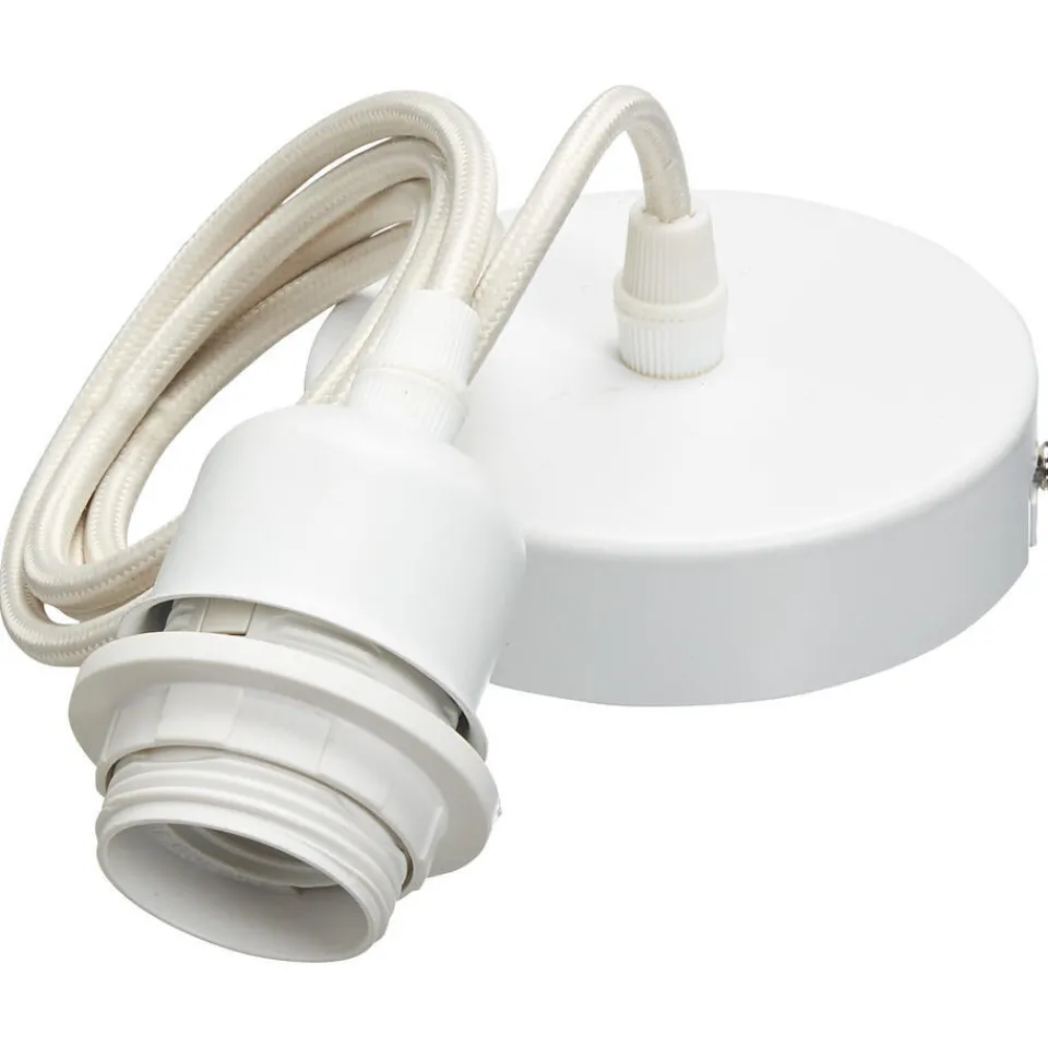 Kwantum Snoerpendel Metaal Wit