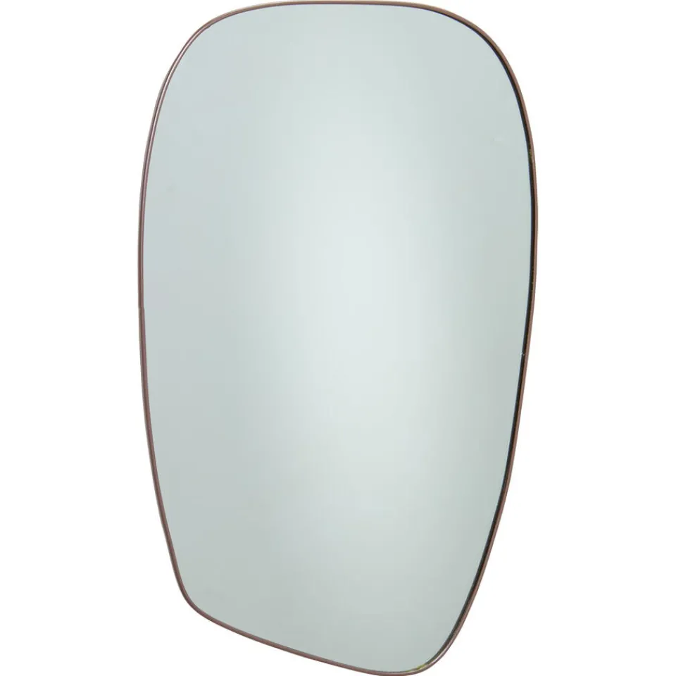 Kwantum Spiegel Mura Retro Bruin - 35x22 Cm