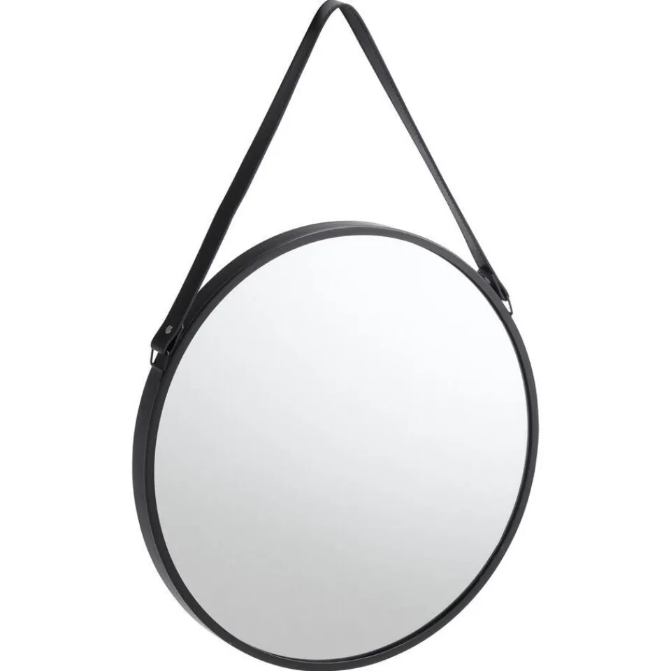 Kwantum Spiegel Terlan Zwart 45 Cm