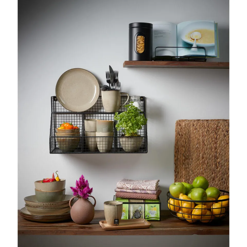 Kwantum Theedoos Glas Zwart