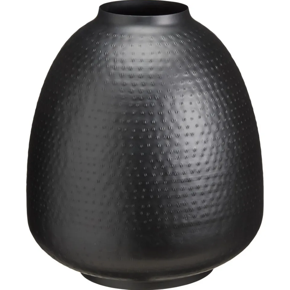 Kwantum Vaas Toula Zwart - 30x35 Cm